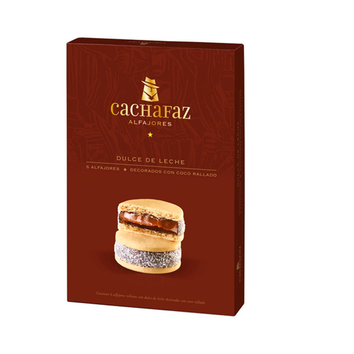 Cachafaz alfajores de maicena x6