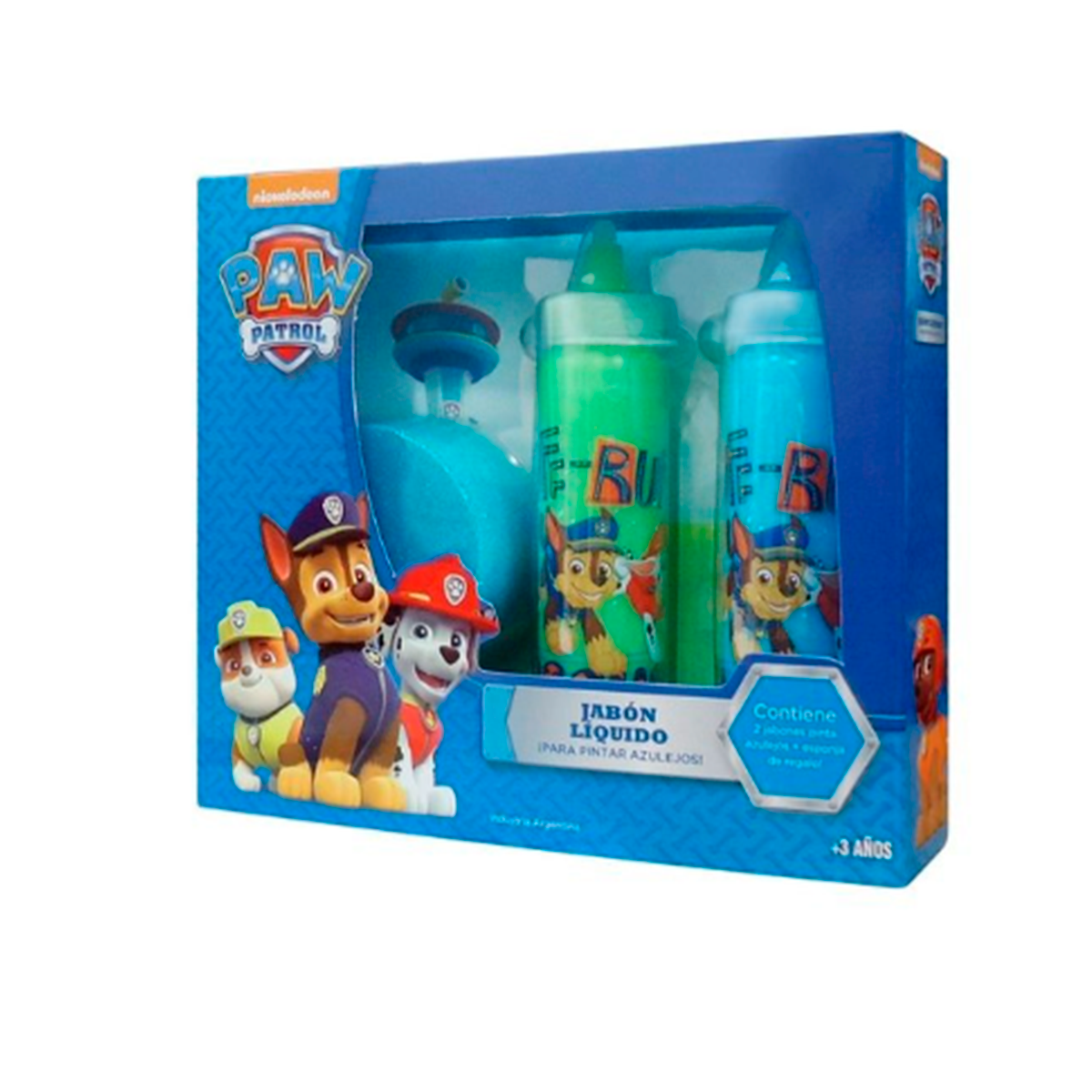 Set de jabones para pintar azulejos Paw Patrol