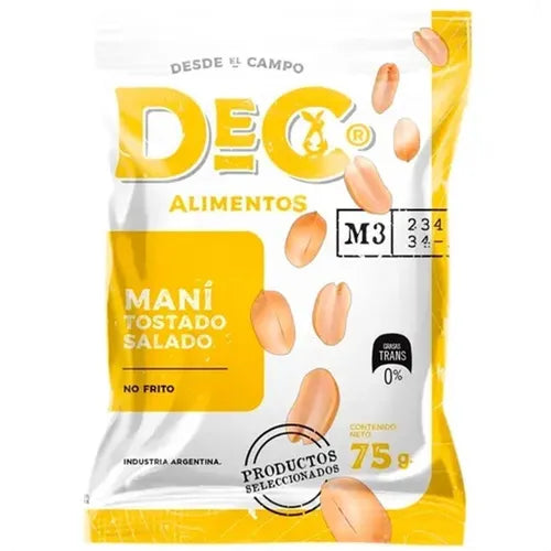 DEC Mani Tostado Salado 75g
