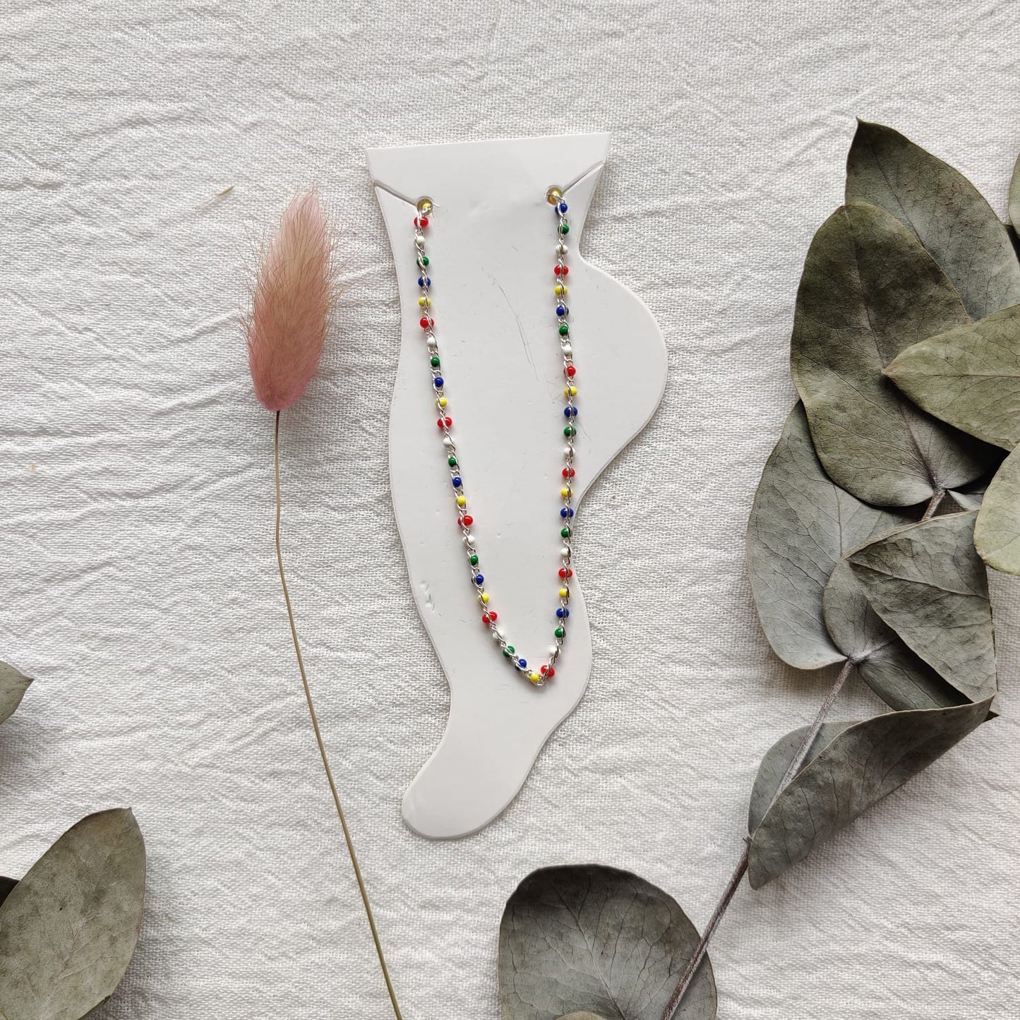 Tobillera de colores