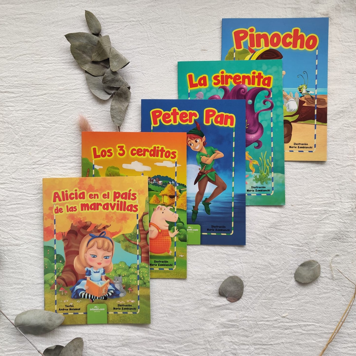 Cuentos clásico cuentos (precios por unidad)