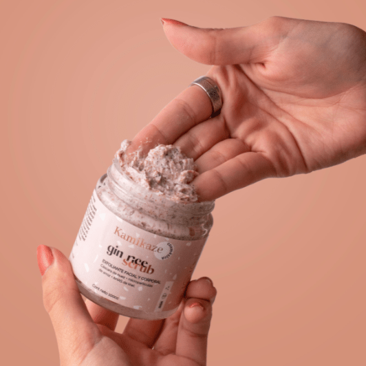 Scrub Facial Gin Rice